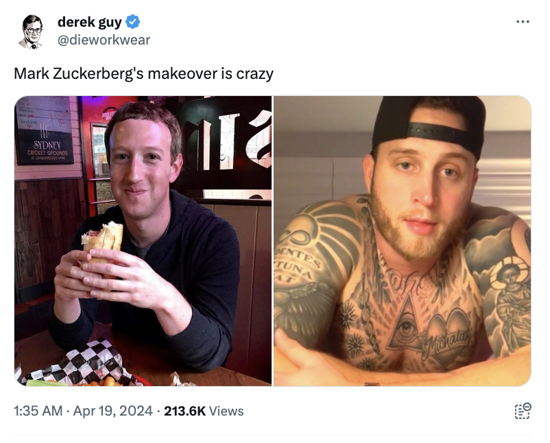 20 Tweets and Reactions to Mark Zuckerberg's 'Glow Up' 